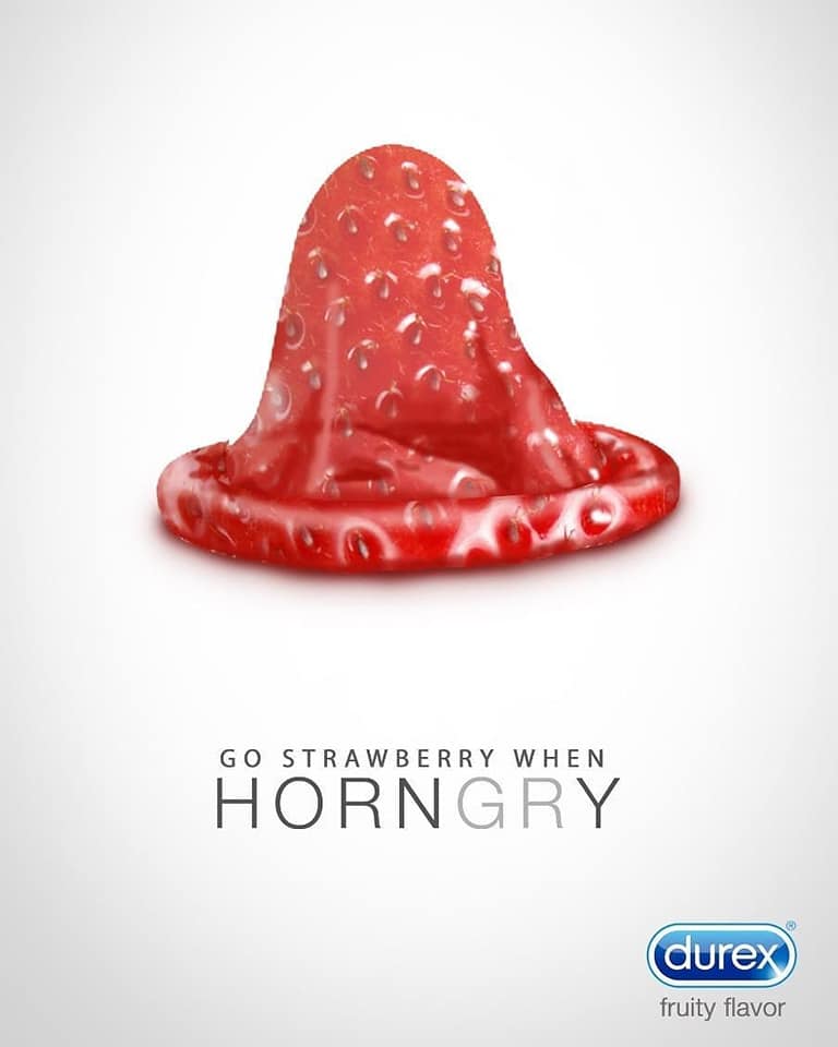Condom ad